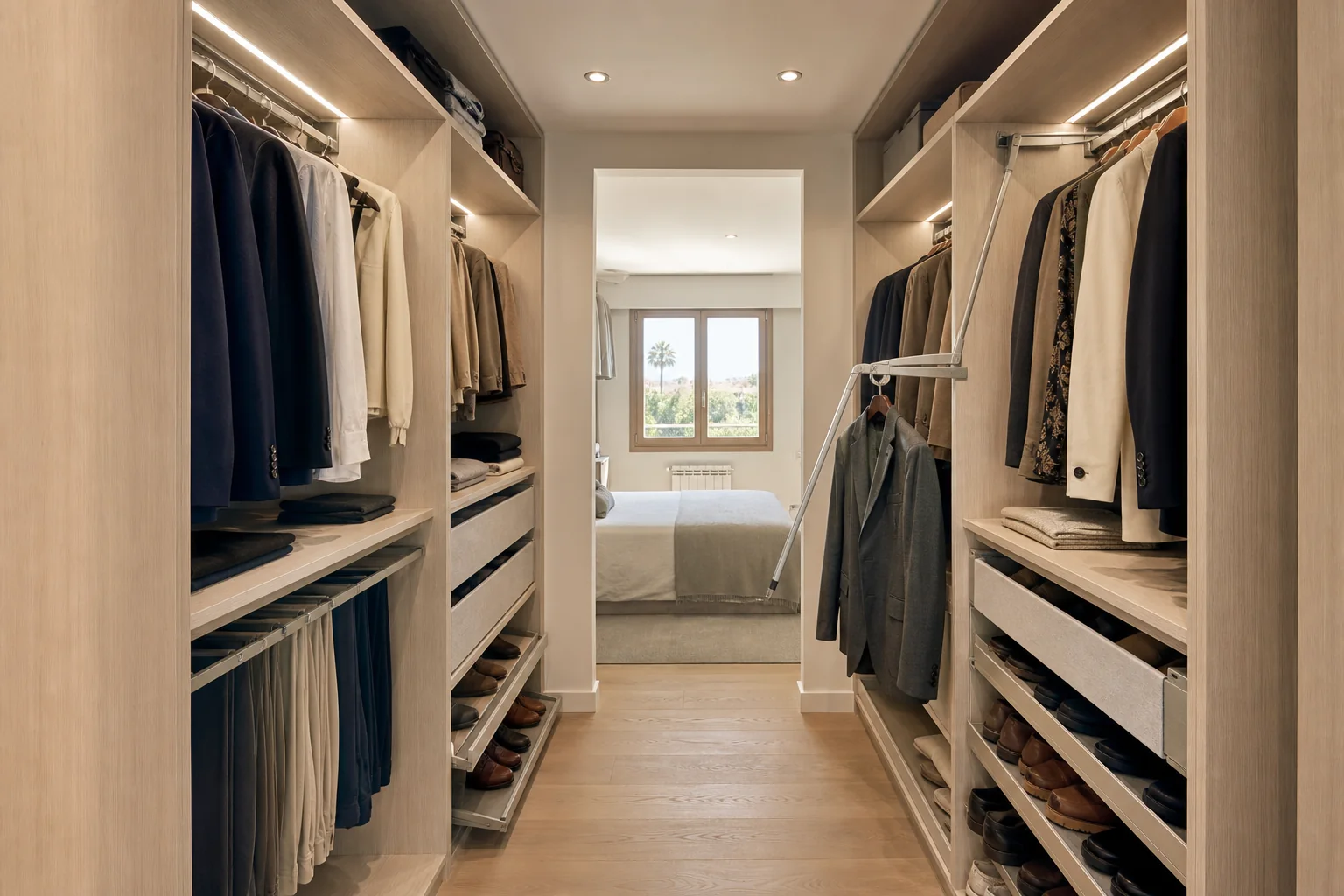 Armarios a medida para habitación flexible en Finestrat