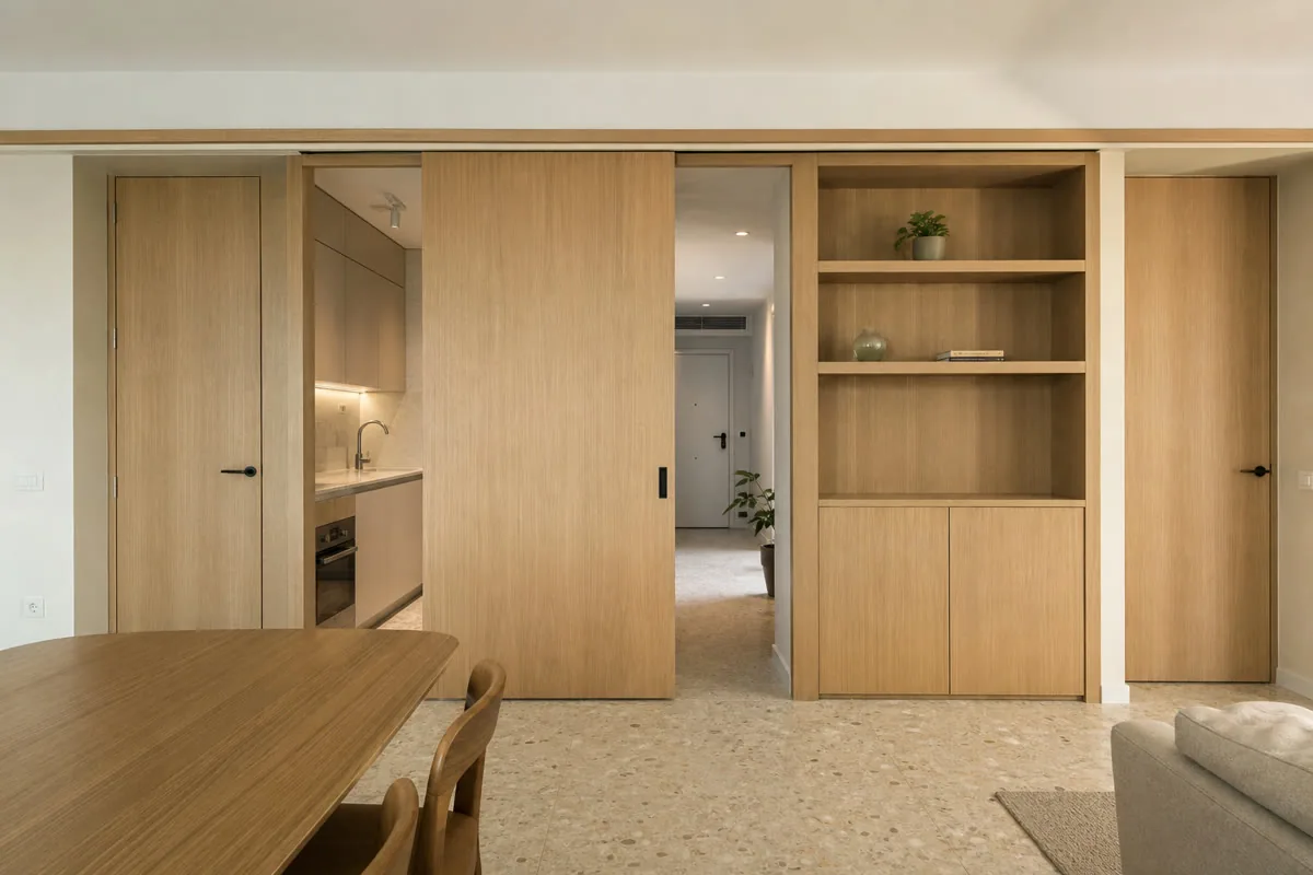 Visualización orientativa de tarima exterior en Finestrat