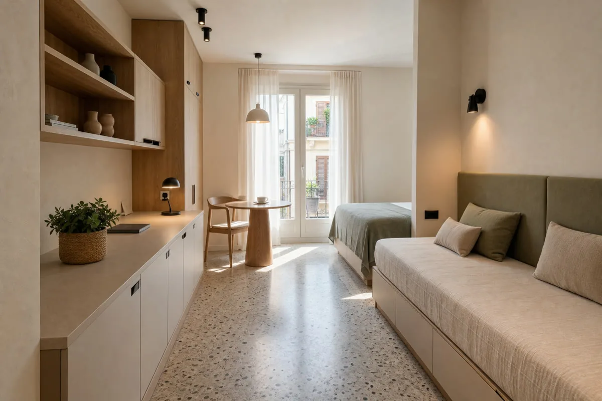 Visualización orientativa de muebles a medida para restaurantes en Finestrat